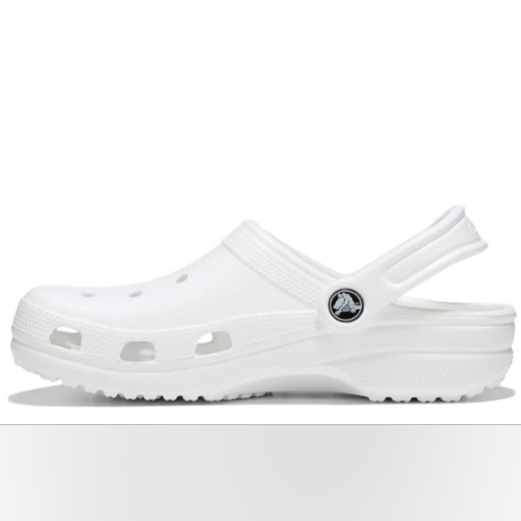 Men or womans White Classic Crocs Shoes - Picture 4 of 6